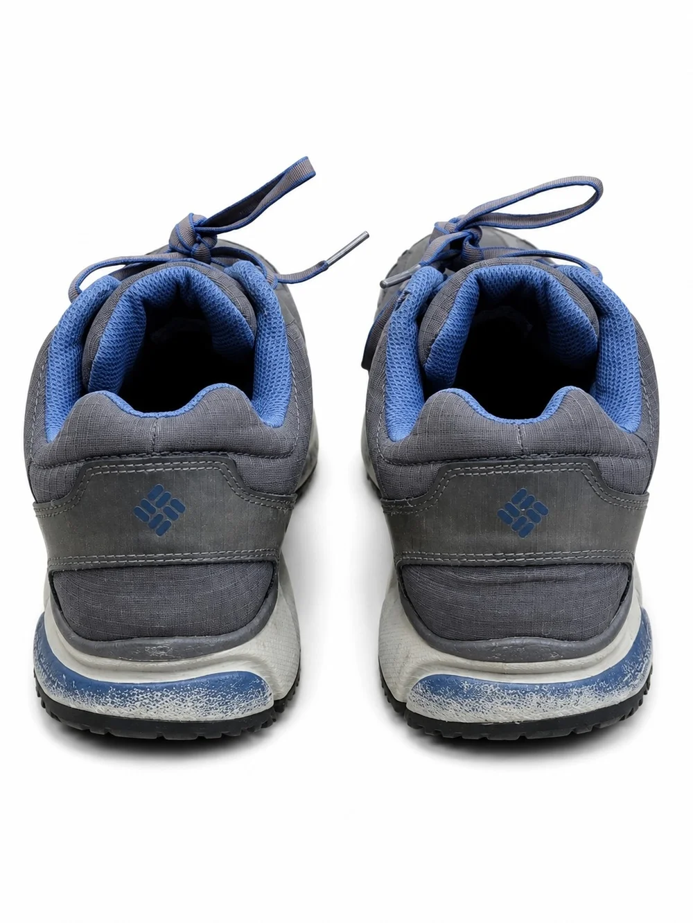 Columbia Grey/Blue Techlite Trail Hiking Shoes